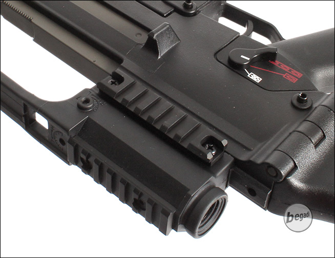 Begadi G36 Side Rail Mount Tan