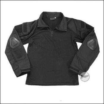 BEGADI Basics Combat Shirt, Schwarz