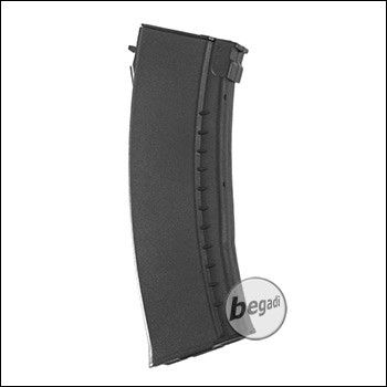 Battleaxe AK74 Flash Highcap Magazin (500 BBs) -schwarz-