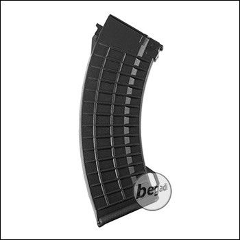 Battleaxe AK74 / AKM HighCap Magazin "Waffle" Type (500 BBs)  -schwarz-