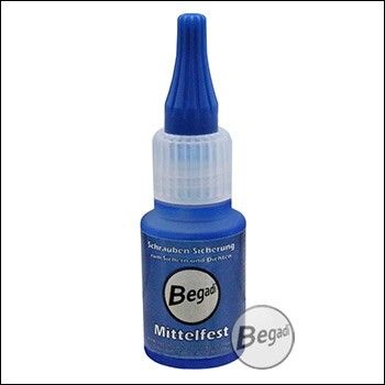 Begadi Schraubensicherung, zum Sichern und Dichten, 20g  - mittelfest (blau) - 