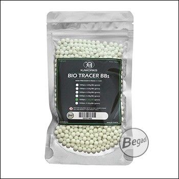 1.000 KJW BIO TRACER BBs 6mm 0,30g -grün-