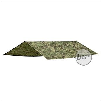 BE-X FronTier One Tarp "Universal" 280cm x 200cm - 70D Nylon - PenCott Greenzone