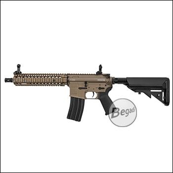 Begadi Sport M4 "NOVA" Daniel Defense MK18 -GEN.5- Upgrade S-AEG mit PRO HopUp, CORE EFCS / Mosfet & FSWS -burnt bronze- (frei ab 18 J.)