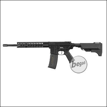 SLONG M4 SN 10" S-AEG mit Begadi Modular Handguard System & Begadi CORE EFCS / Mosfet (frei ab 18 J.)