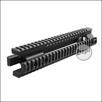 E&C LWR Handguard 253mm mit EU Gewinde -schwarz-