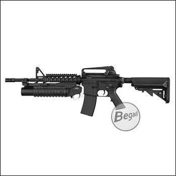 E&C M4 A1 inkl. M203 UGL -GEN.4- S-AEG mit Begadi CORE EFCS / Mosfet & PRO HopUp (frei ab 18 J.)