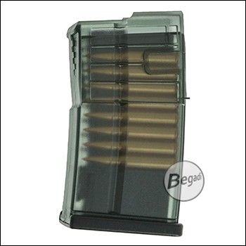 E&C SMR17 / SMR28 Midcap Magazin mit Dummy Patronen (120 BBs) -schwarz-