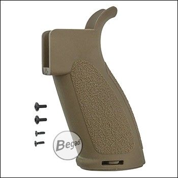 E&C Pistolengriff mit Motorhalter für SMR28 / SMR17 / SMR16 (ohne Finger Tip)  -FDE / TAN-