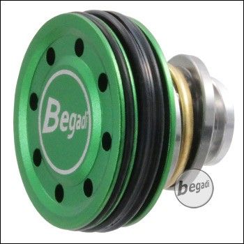 Begadi PRO CNC Alu Pistonhead (Gen.2) mit Double O-Ring (Quad-Ring) und Kugellager