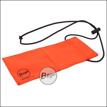 Begadi Laufsocke, mit doppelt verstärktem Frontbereich, 10x21cm - orange -