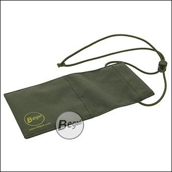 Begadi Laufsocke, mit doppelt verstärktem Frontbereich, 10x21cm - olive -