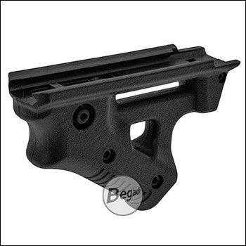 Begadi Triangle Front Griff / Handstop für Picatinny Rails (Nylon Fiber)