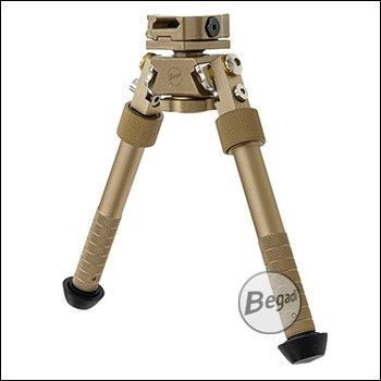 Begadi Tactical Z1 QD Bipod / Zweibein, mit Picatinny Montage -TAN-