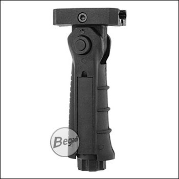 Begadi Tactical Nylon Grip / Frontgriff, klappbar, für Picatinny Schienen