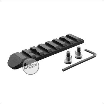 Begadi KeyMod 7 Slot Metall Rail -schwarz-