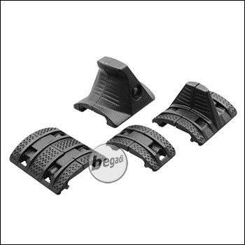 Begadi Double Handstop Kit -schwarz-