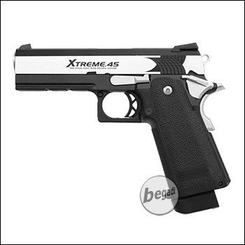 Marui HiCapa 5.1 S / 4.3 Xtreme .45 GBB -bicolor- (frei ab 18 J.)