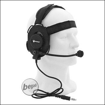 PHX Funk Headset "Archer" -schwarz-