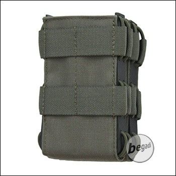 ZentauroN Doppelschnellziehtasche M4 - steingrau olive