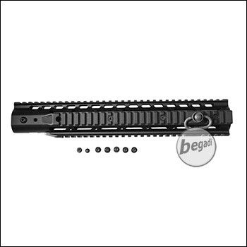 Begadi Z1 Keymod Handguard -13,5" - 344mm Version mit EU Gewinde, schwarz