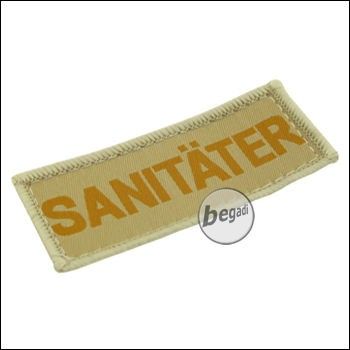 Aufnäher "Sanitäter", neue Version - TAN