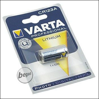 VARTA CR123A Batterie (Lithium, 3.0V)