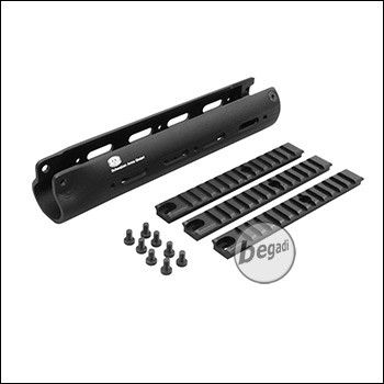 SAR M41/43 TRI RAIL Handguard (23,2cm) - schwarz