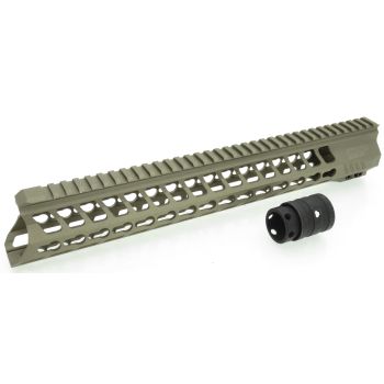 ICS PAR MK3 Keymod Handguard 15" -TAN- (MA-380)