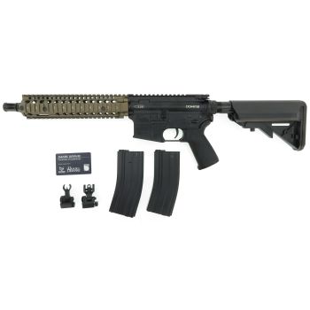 Begadi Sport M4 "NOVA" Daniel Defense MK18 -GEN.5- S-AEG mit PRO HopUp, CORE EFCS / Mosfet & FSWS -bicolor- (frei ab 18 J.)