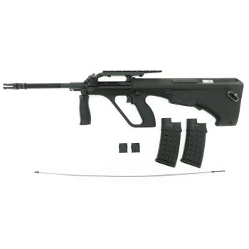 JG S77 A2 "Begadi Gen. 2" S-AEG mit Nylon Schaft, Mamba Motor, Pro HopUp und Begadi CORE EFCS / Mosfet -schwarz- (frei ab 18 J.)