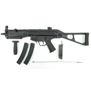 Begadi Sport SMG "Mod 5 Folding Stock" -GEN.5- Upgrade S-AEG mit Begadi PRO HopUp, CORE EFCS / Mosfet & FSWS (frei ab 18 J.) 