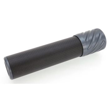 Begadi DSL2 Carbon Optik Silencer, mit AK (24mm) Gewinde, 150mm Version -titan-