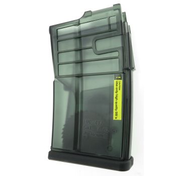 VFC HK417 D / G28 HighCap Magazin, 500 Schuss, rauch-transparent 