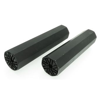 2x A&K Octagon Silencer -schwarz-