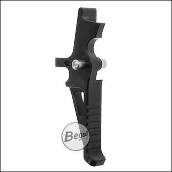 Begadi CNC ETU / EFCS Optik Trigger für V2 Gearboxen (M4 / M16 / MK16) -Version 1, flach -schwarz-