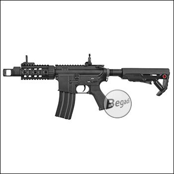 E&amp;C M4 "SQB" Compact S-AEG -Version 2 with Mamba Motor, FSWS 2.0, Speed Trigger- with Begadi CORE EFCS / Mosfet (free from 18 yrs.)