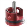 FPS Softair V2 Cylinder Head, lange Ausführung (TC60E)  -mit Pad in rot / 80°-