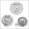 Begadi Silverline CNC Gearset (Low Noise) - galvanisch vernickelt - 13:1 mit 16Z Sector Gear