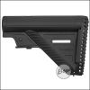 E&C Retractable Stock für SMR17 & SMR28 Serie, schmale Version  -schwarz-