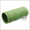 Begadi PRO 50° "MAG5" AEG R-Hop Bucking / Gummi (Air Sealed, für ca. 5mm Lauffenster) -grün-