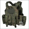 Begadi Value Plattenträger "Version 2" (Set inklusive SAPI Dummys), flecktarn - Größe XL