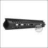 Begadi HW4 DeluXe CNC Handguard, schwarz - 20" / 388mm Version