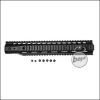 Begadi Z1 Keymod Handguard -13,5" - 344mm Version mit EU Gewinde, schwarz