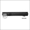 Begadi Z1 Keymod Handguard 15" - 382mm Version mit EU Gewinde, schwarz