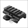 Begadi Flat Rail QD Mount Riser - schwarz