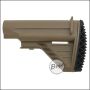 E&C Retractable Stock für SMR17 & SMR28 Serie, breite Version  -FDE / TAN-