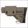 E&C SMR28-G Einstellbarer Stock mit Wangenauflage (Nylon Fiber) -FDE-