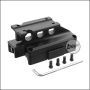 Begadi Side Lock QD Mount für 1x25 Short Dot -schwarz-